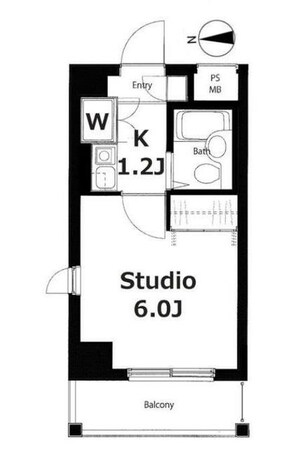 ソサエティ宮前平の物件間取画像
